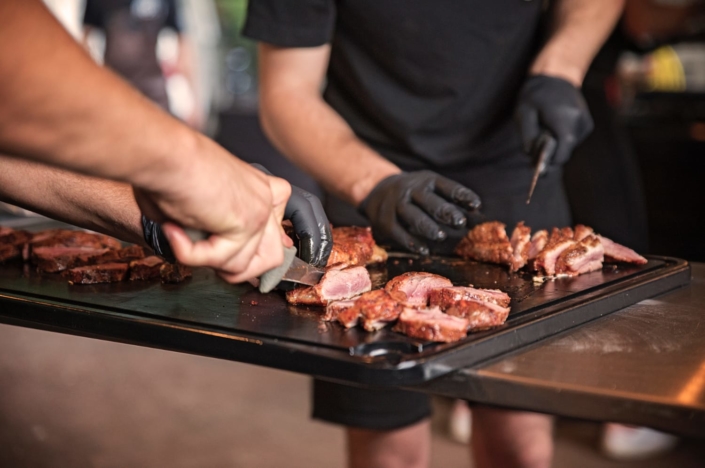 Magrets cuits au BBQ Lyon