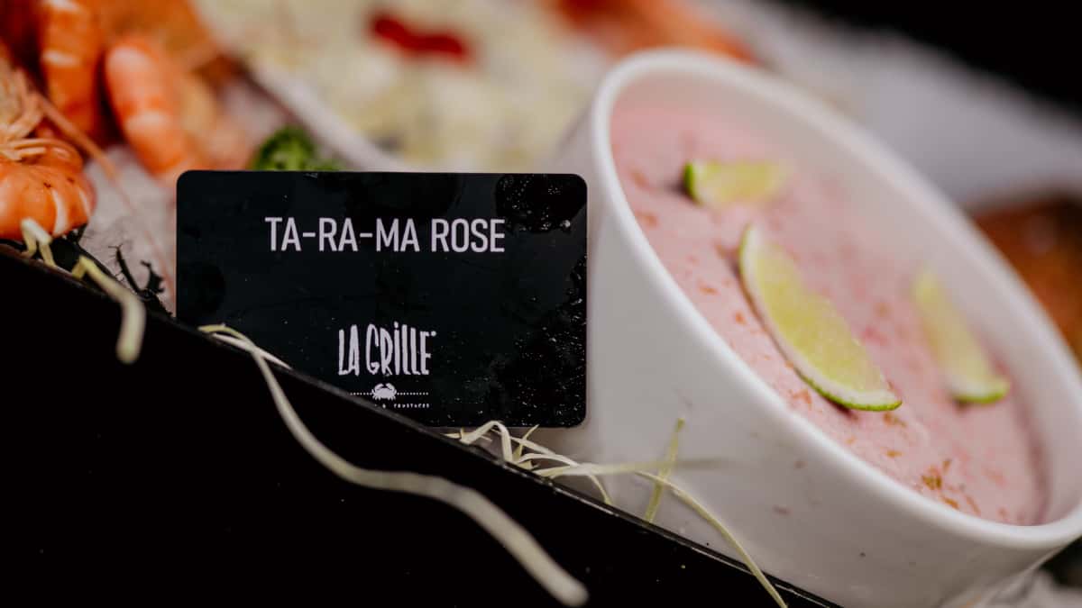 La Coquille tarama rose