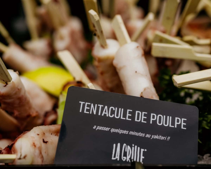 La Coquille tentacule de poulpe